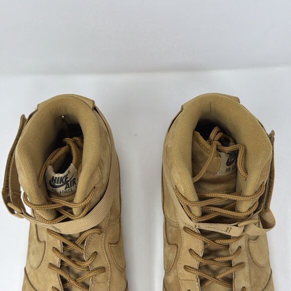 Nike Air Force 1 High 07 LV8 Wheat Flax Gum Suede 806403-200 Mens 14 main image 14